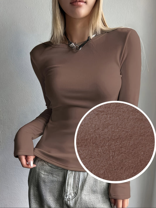 Women's Thermal Long Sleeve Top